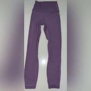 Lululemon size 0 purple align leggings